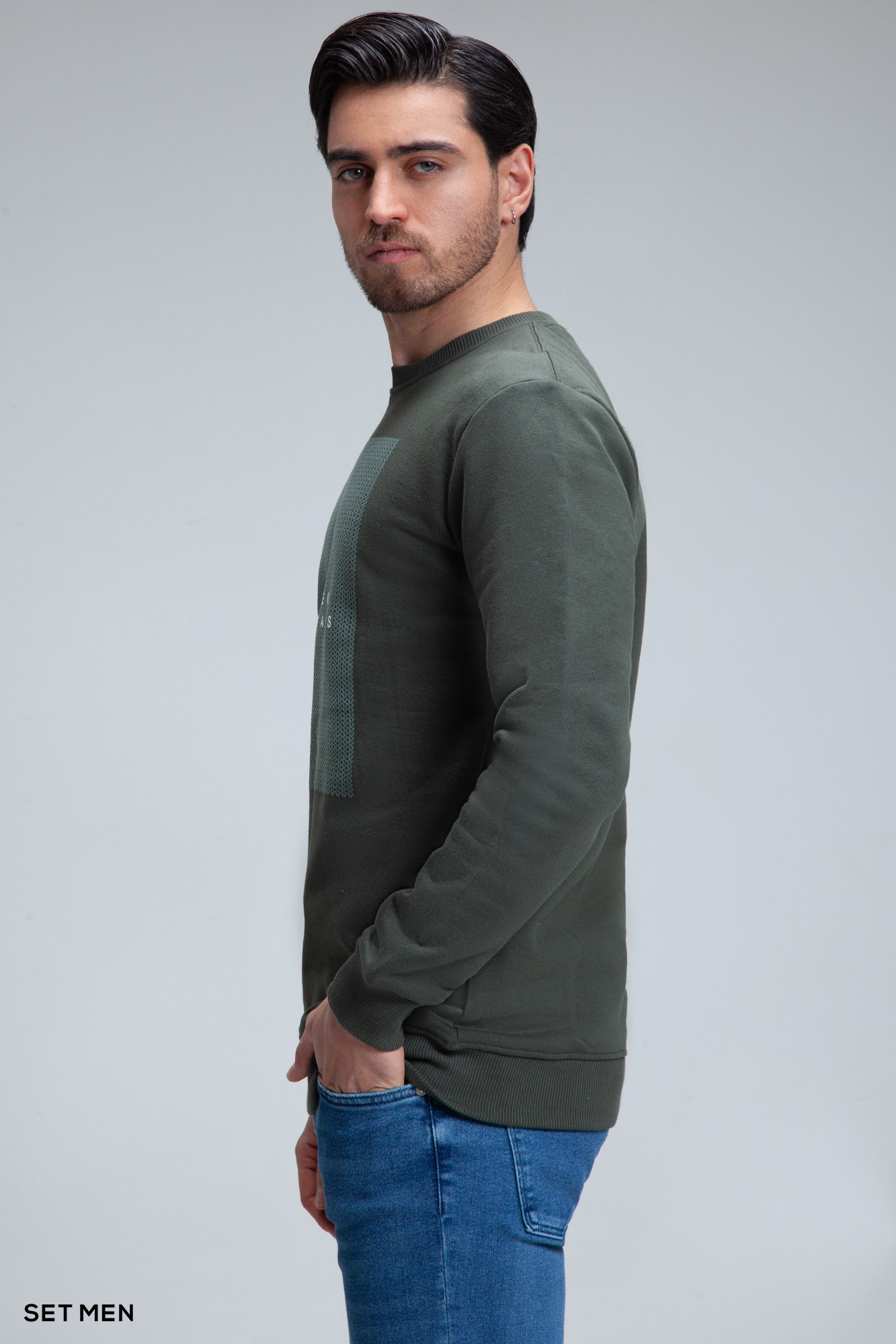 دورس یقه گرد چاپی