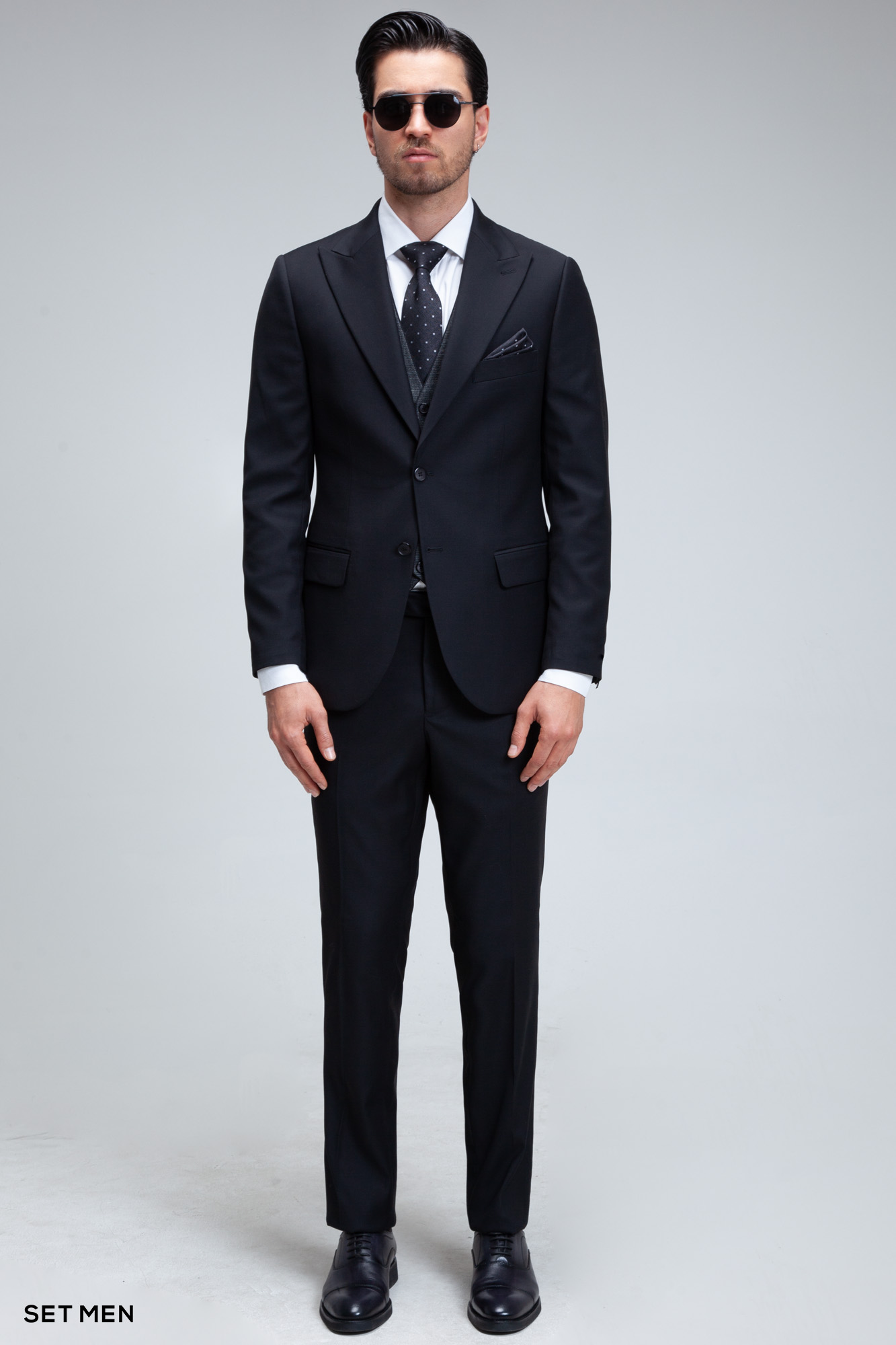 کت و شلوار مردانه سه تکه ژیله دورو