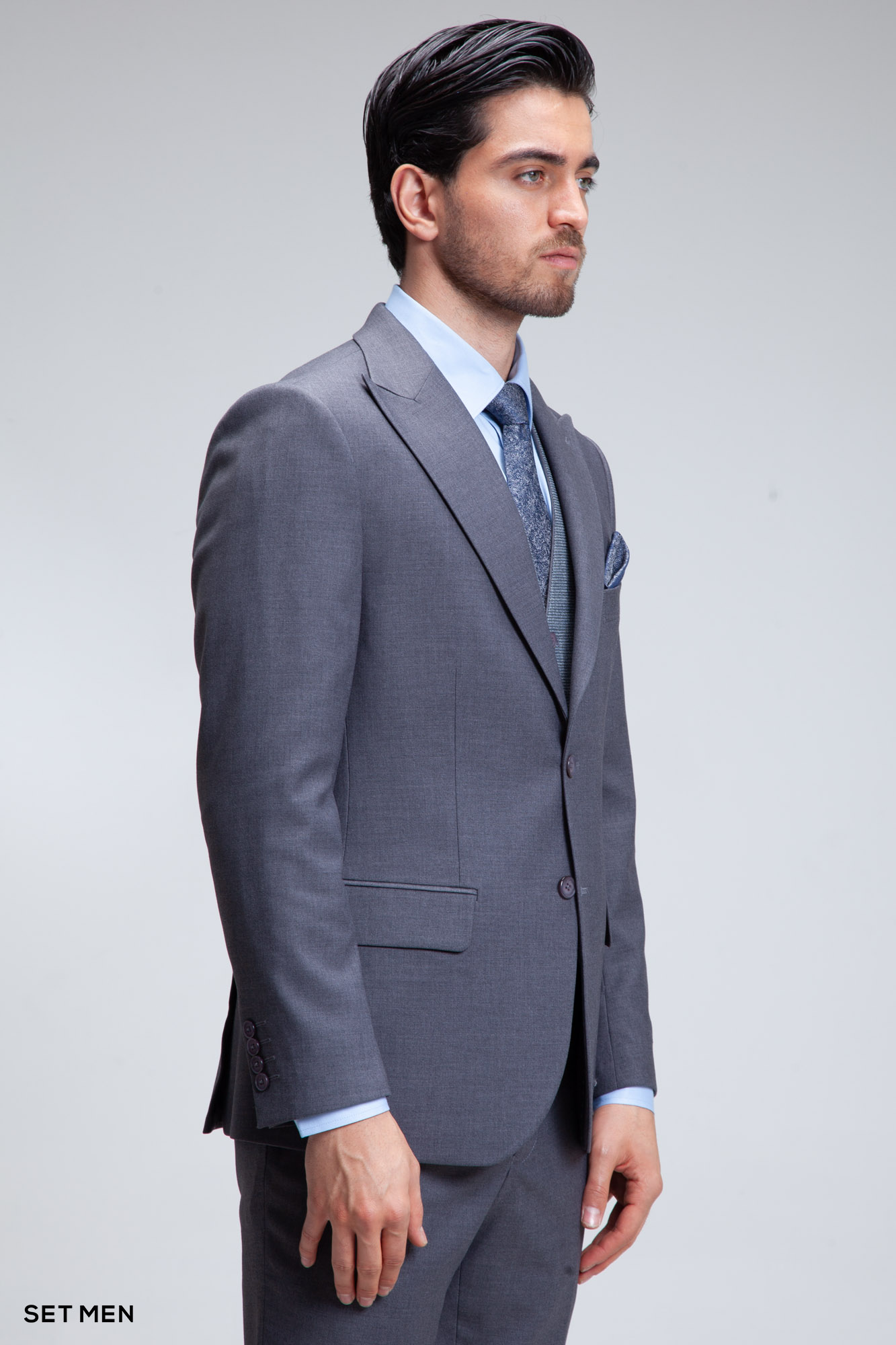 کت و شلوار مردانه سه تکه ژیله دورو