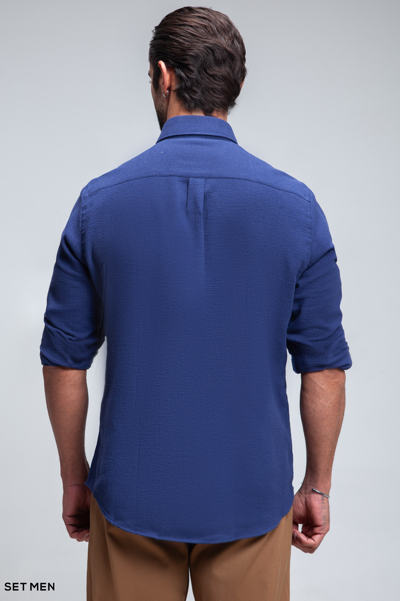 پیراهن مردانه آستین بلند کنفی