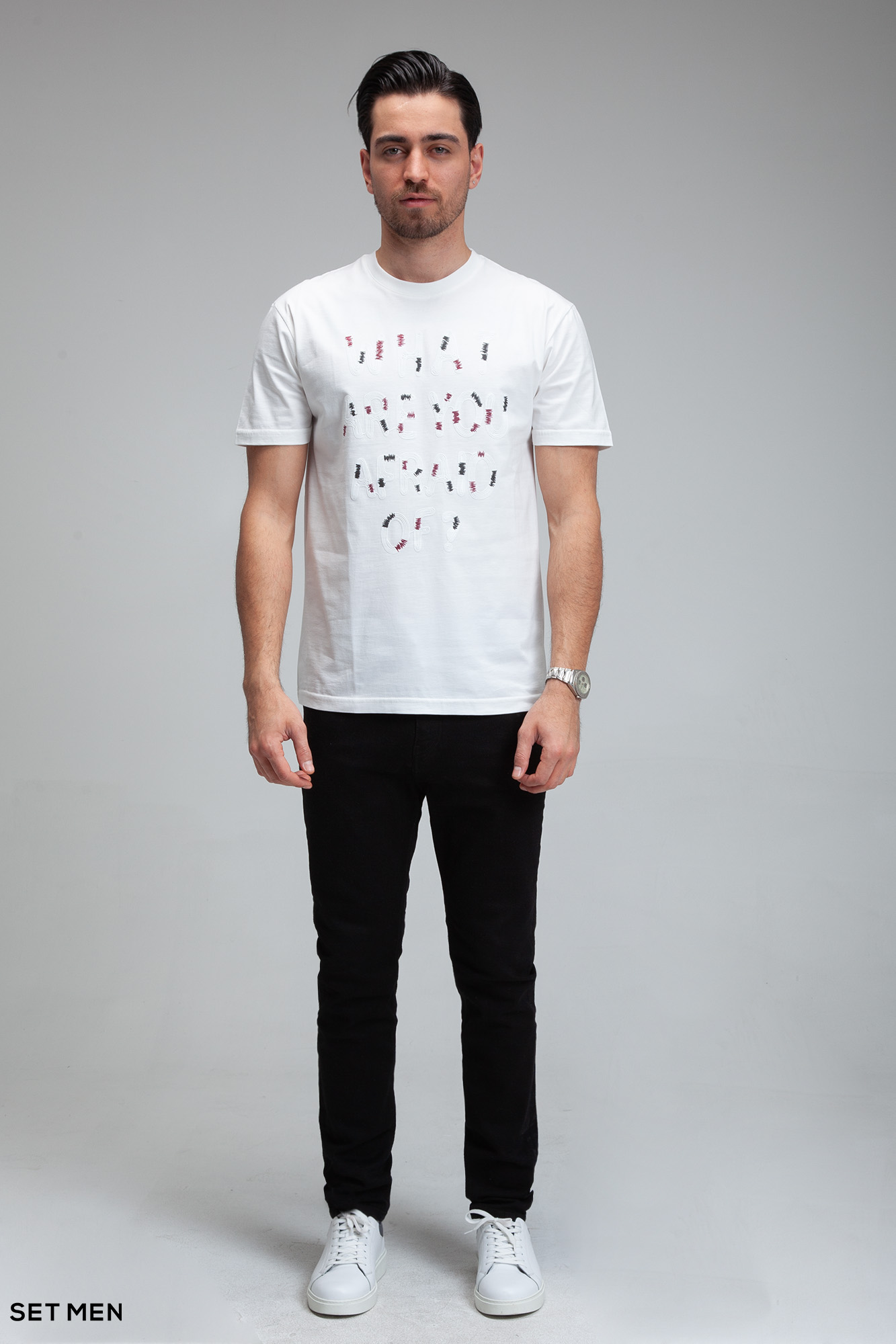 تیشرت چاپی AFRAID