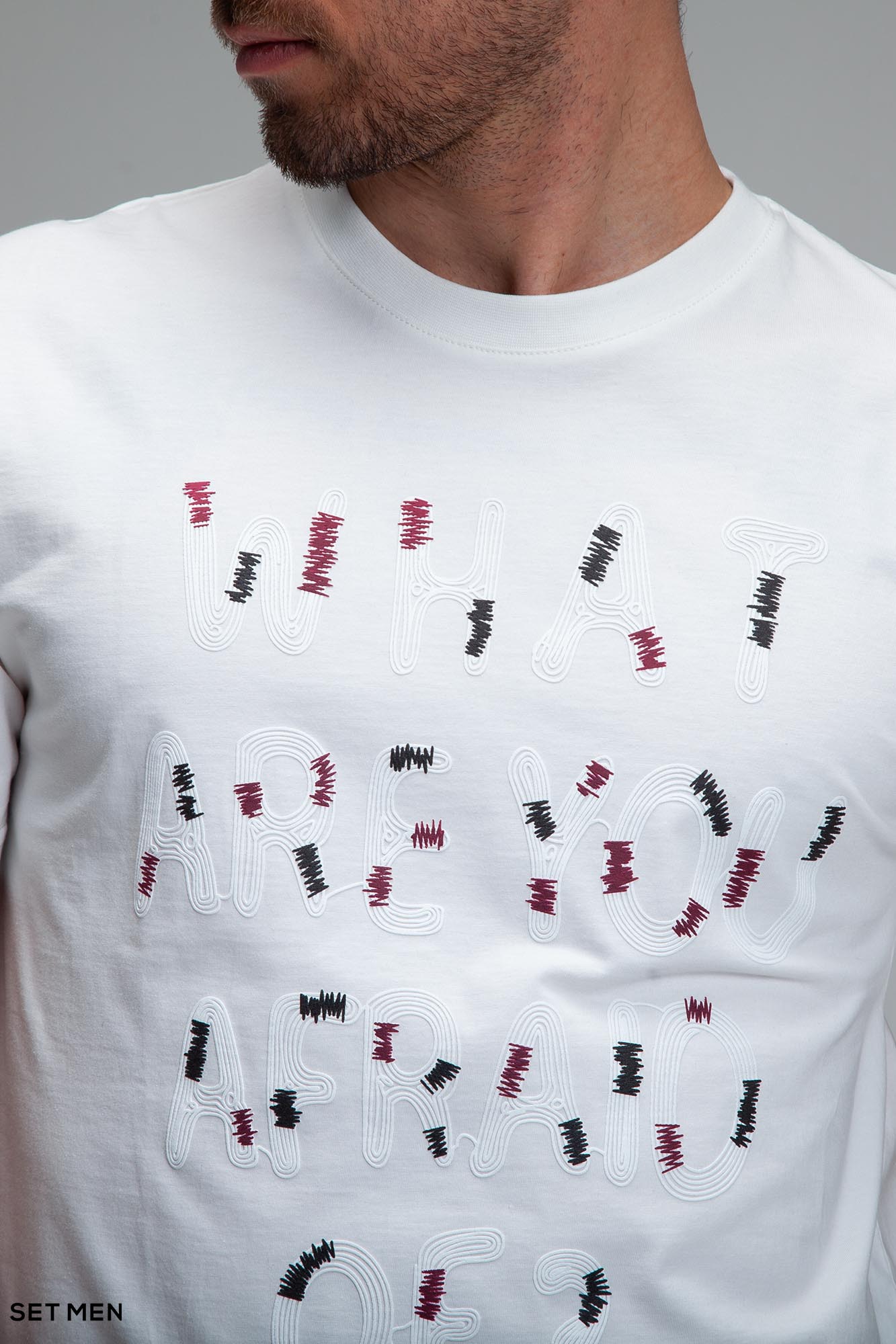 تیشرت چاپی AFRAID