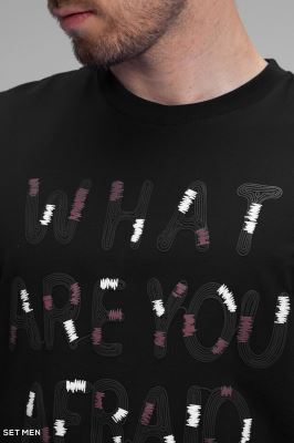 تیشرت چاپی AFRAID