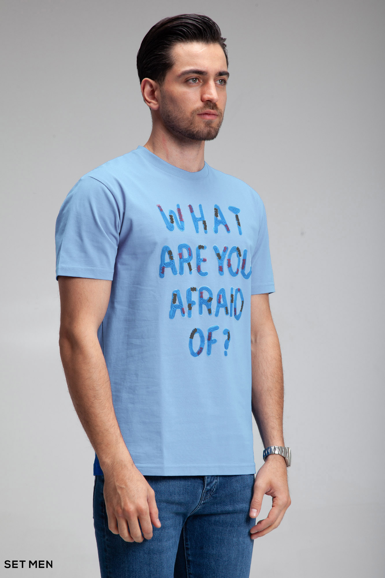 تیشرت چاپی AFRAID