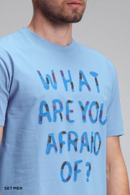 تیشرت چاپی AFRAID