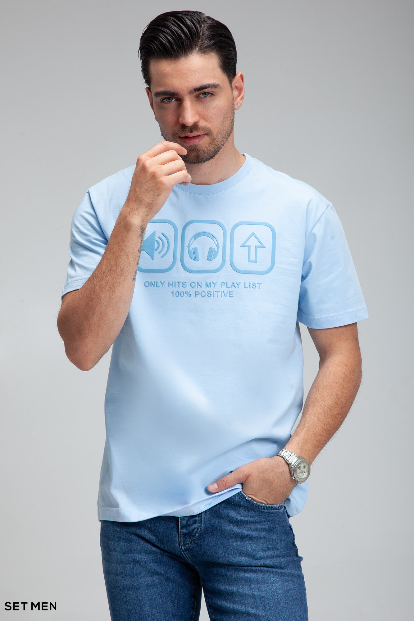 تیشرت چاپی PLAY LIST