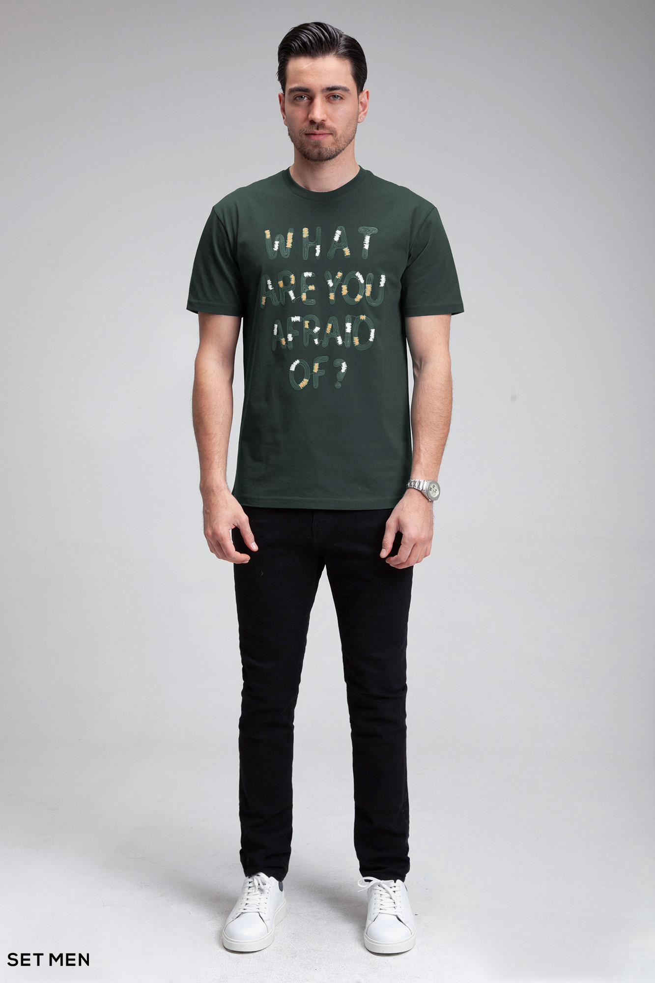 تیشرت چاپی AFRAID