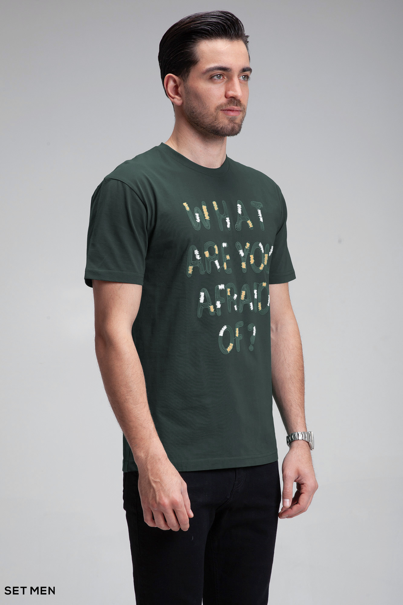 تیشرت چاپی AFRAID