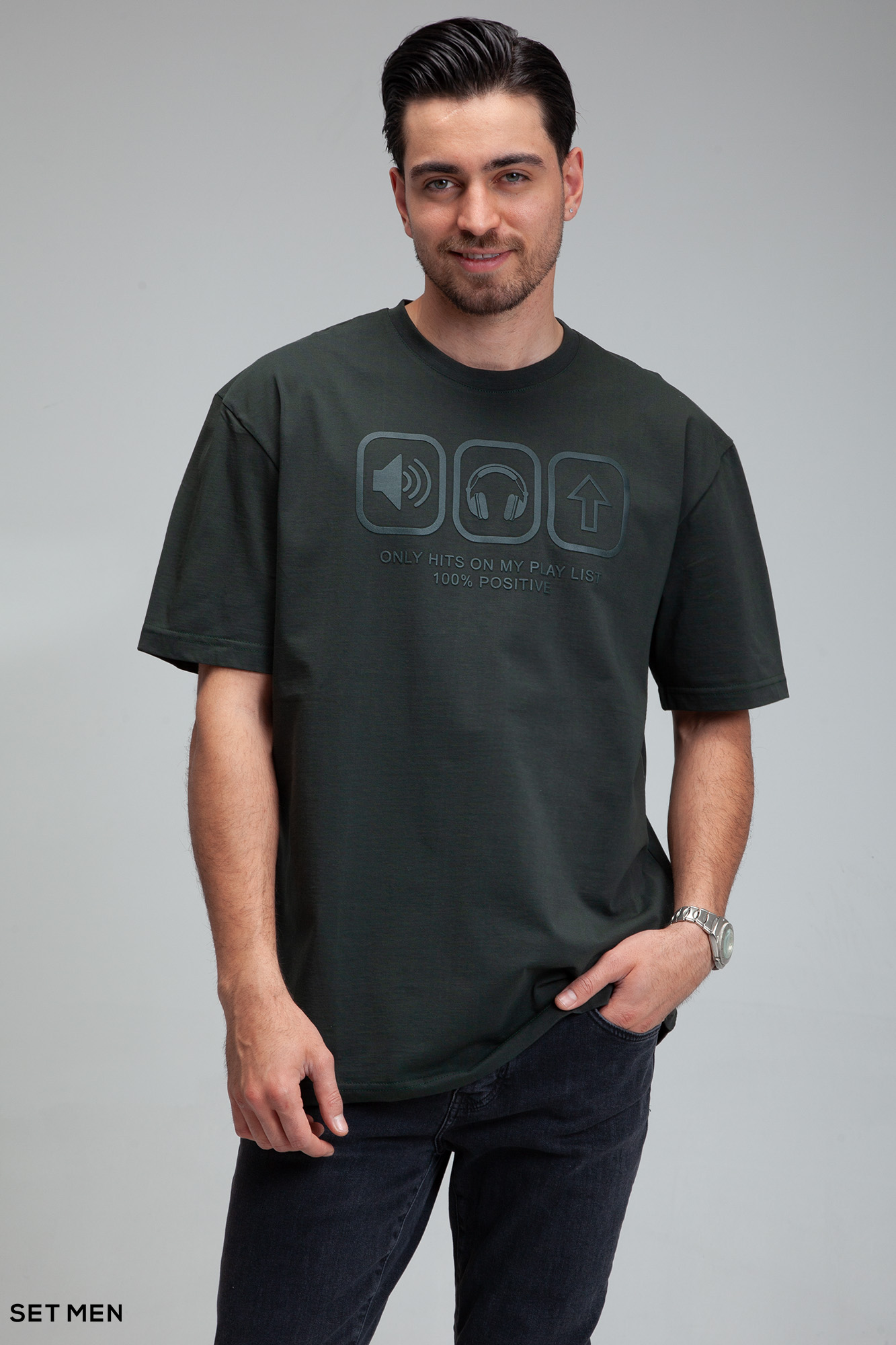 تیشرت چاپی PLAY LIST