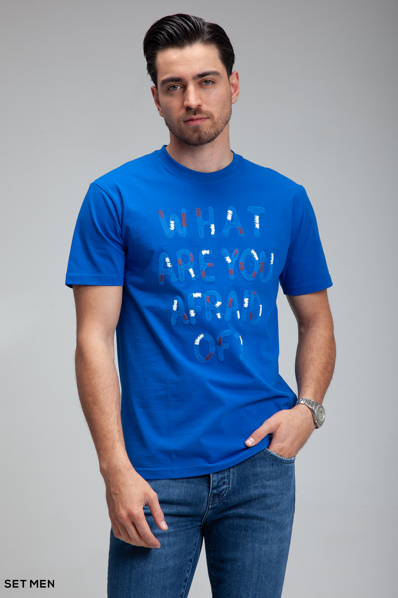 تیشرت چاپی AFRAID