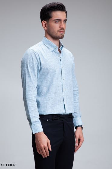 پیراهن مردانه لینن AIR FLOW