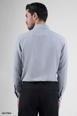 پیراهن مردانه آستین بلند لینن