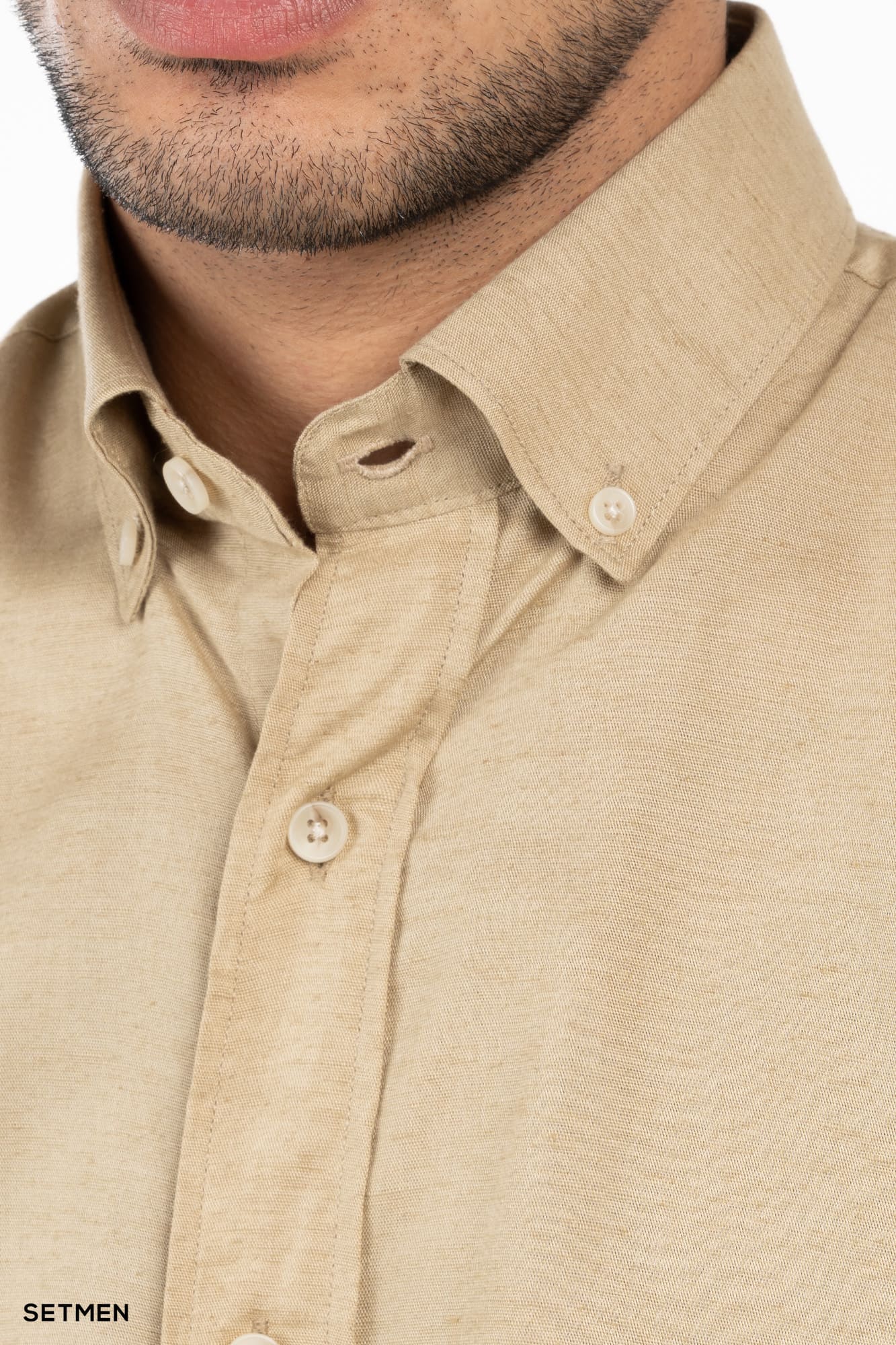 پیراهن مردانه آستین بلند لینن