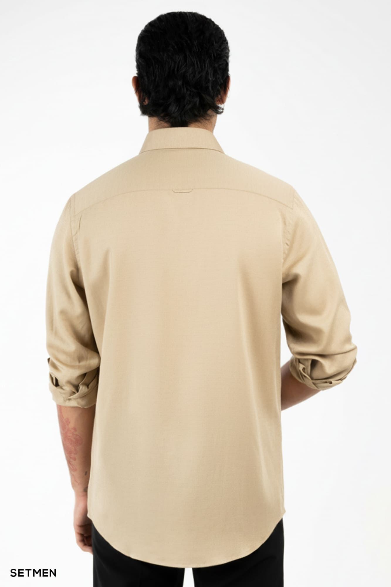 پیراهن مردانه آستین بلند لینن