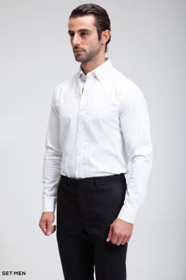 پیراهن مردانه ساده کلاسیک