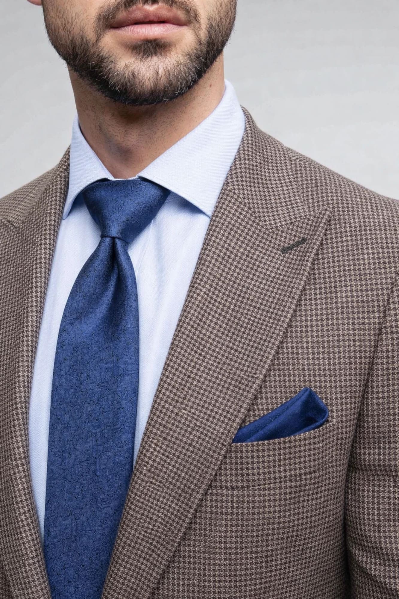 کت تک مردانه یقه بلیزر تک دکمه پیردوپل