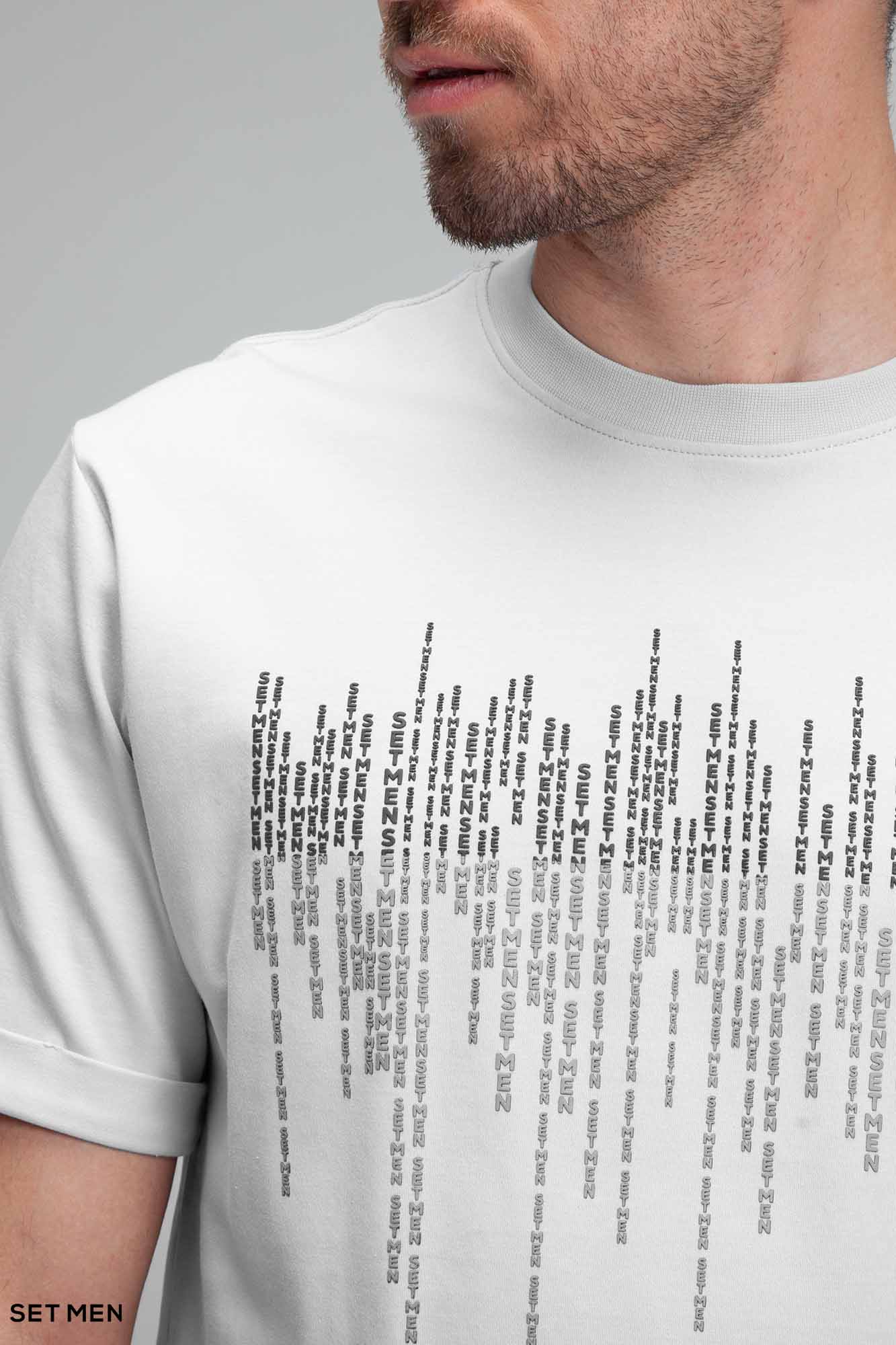 تیشرت یقه گرد ست من GRID