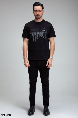 تیشرت یقه گرد ست من GRID