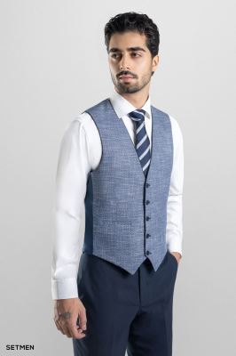 کت و شلوار مردانه سه تکه یقه انگلیسی ژیله دورو