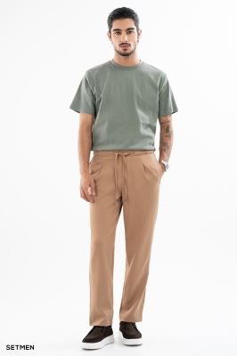 تیشرت مردانه ژاکارد یقه گرد