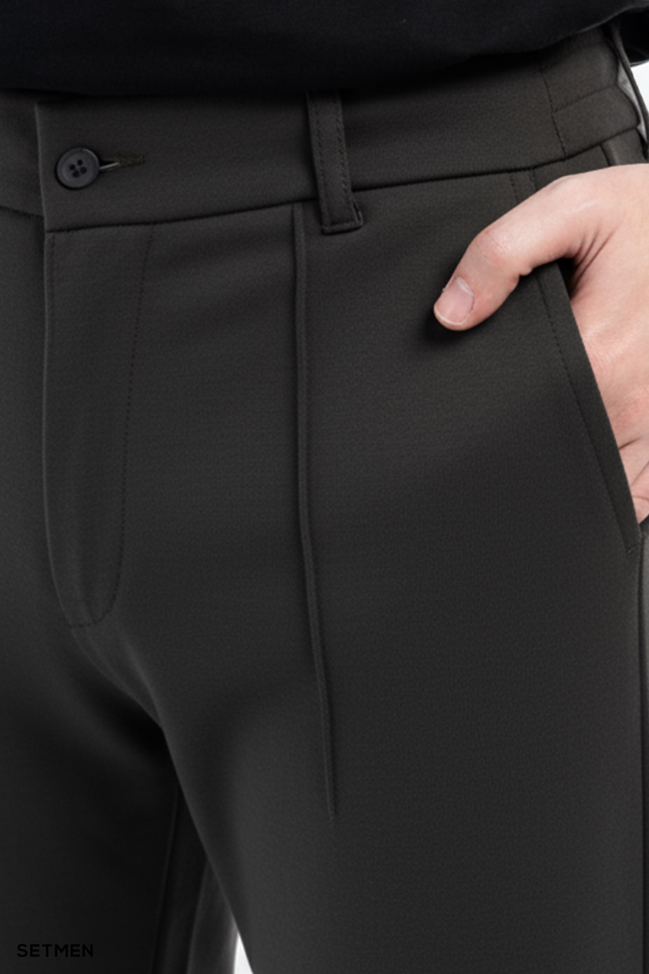 شلوار اسلش مردانه واید پارچه دورو