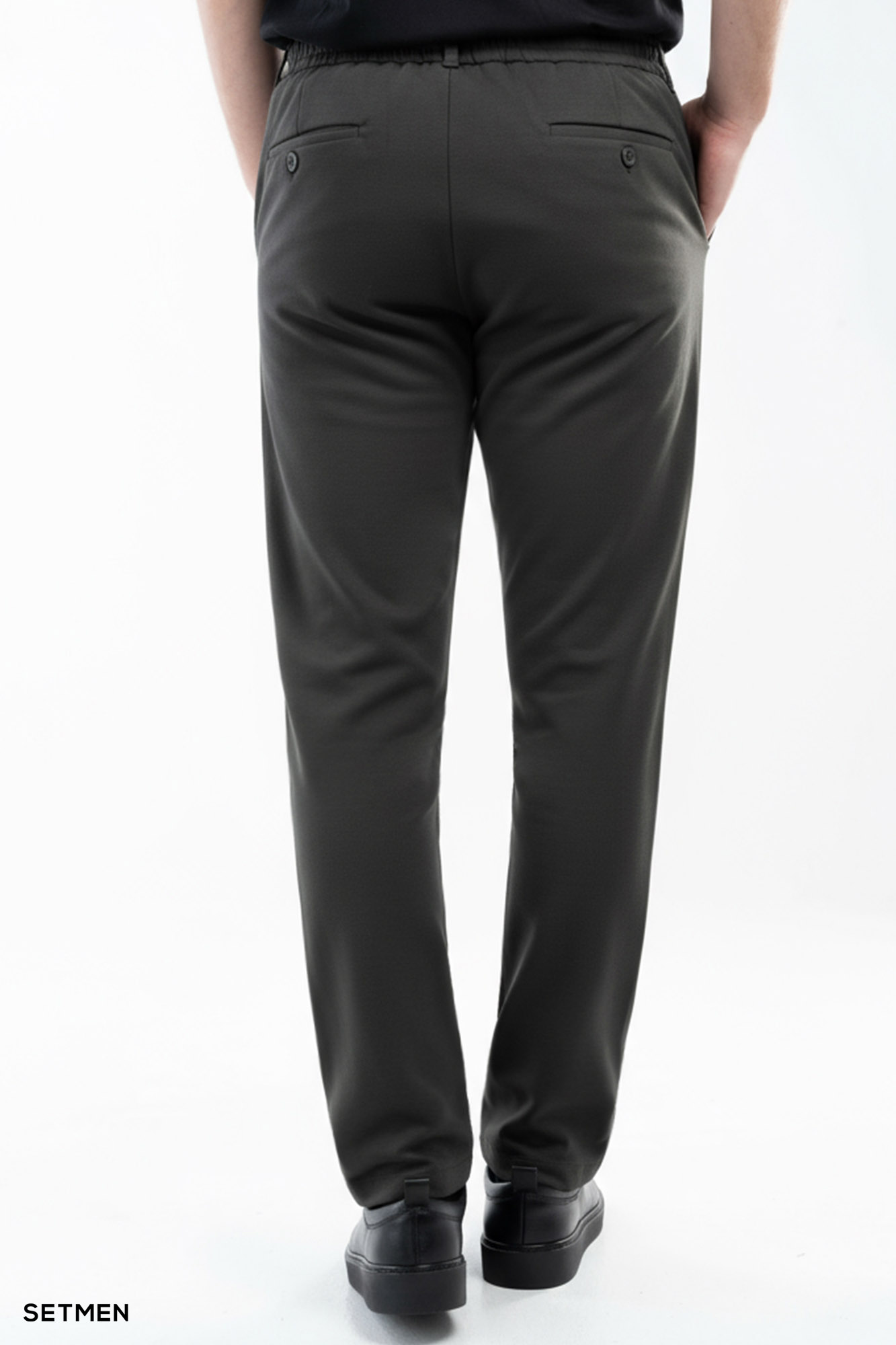 شلوار اسلش مردانه واید پارچه دورو