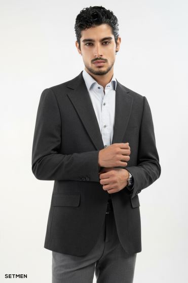 کت تک مردانه یقه انگلیسی کت تک مردانه یقه انگلیسی