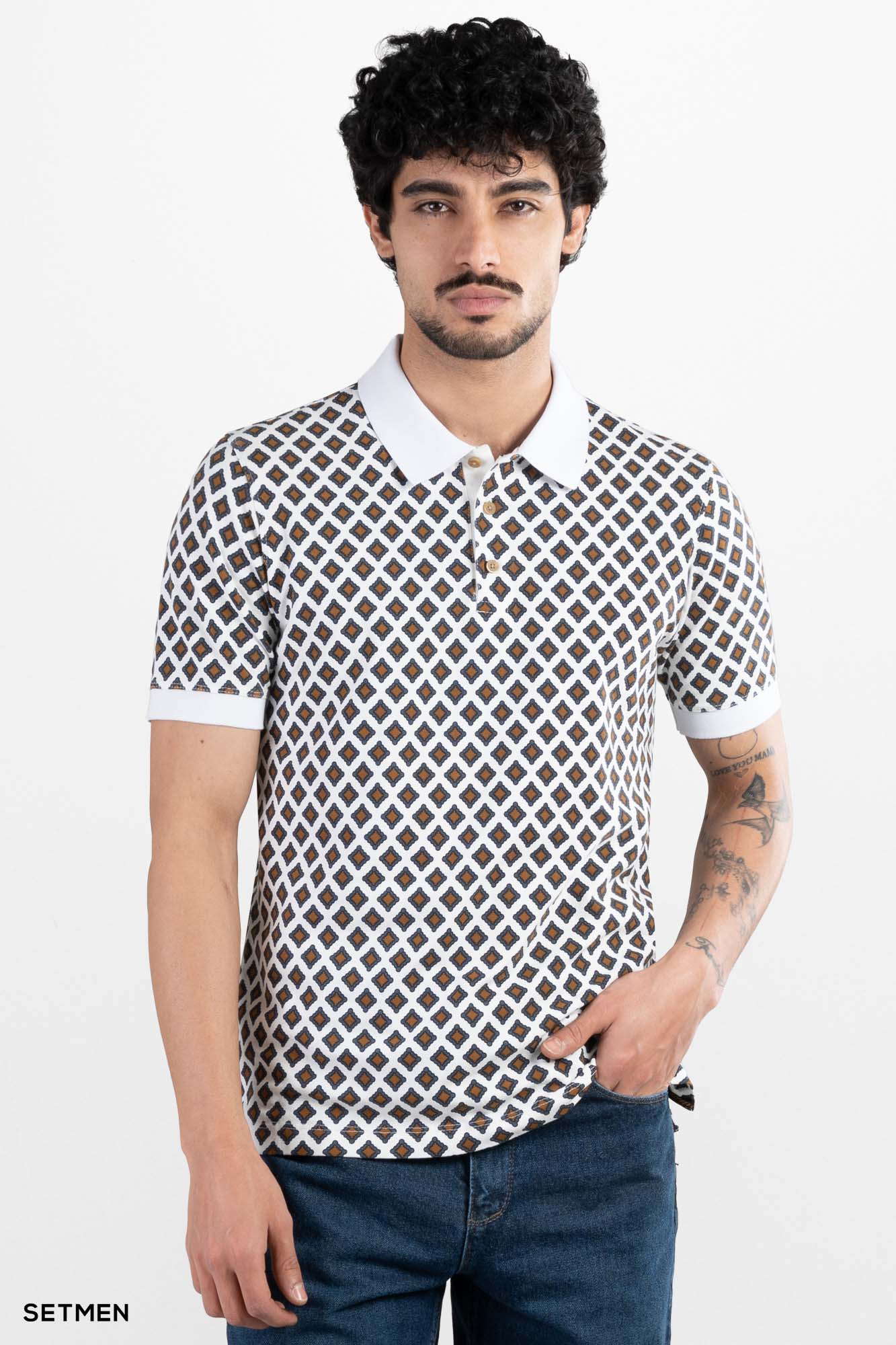 تیشرت مردانه جودون طرح دار