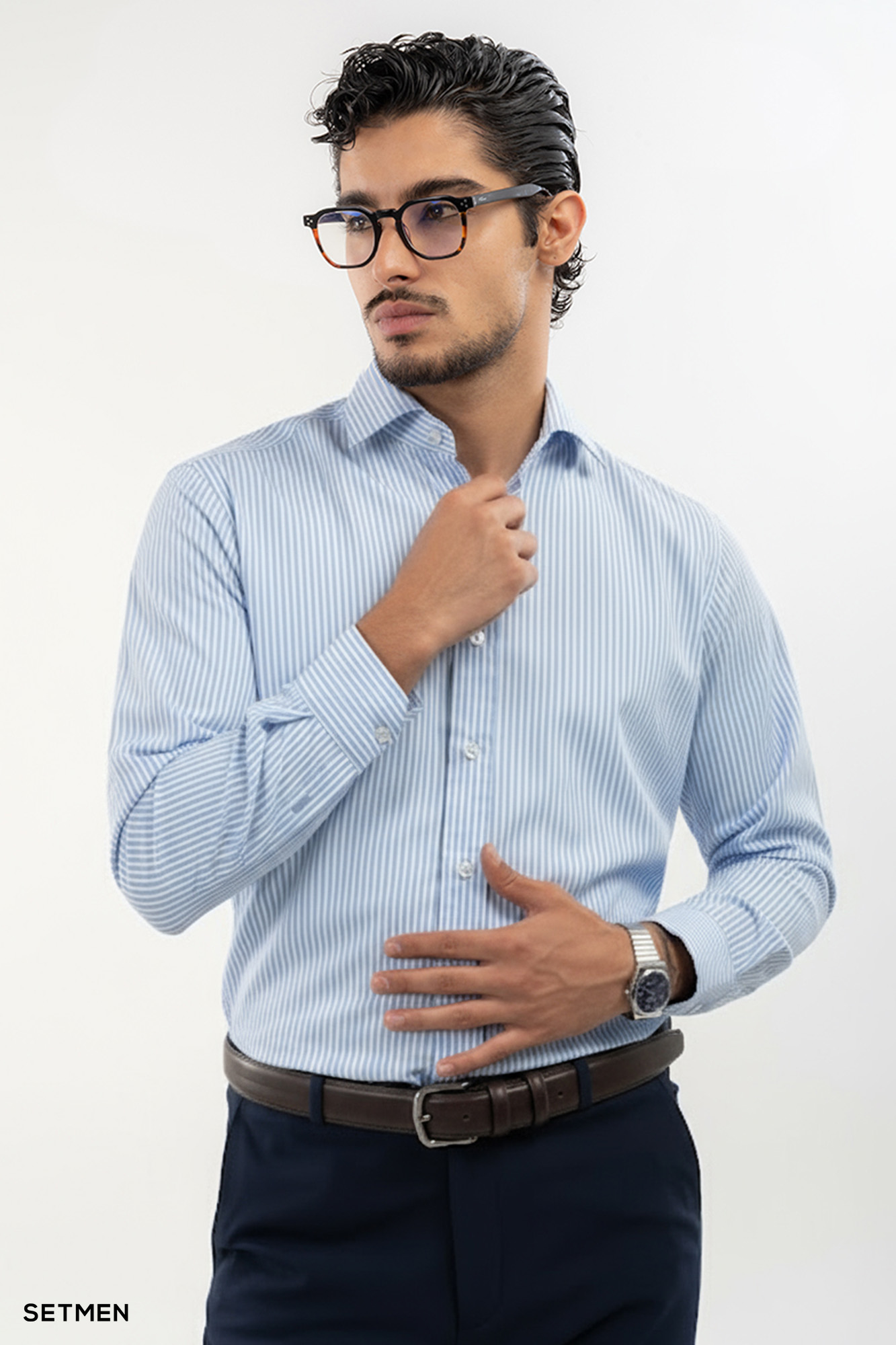 پیراهن مردانه راه راه