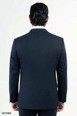 کت و شلوار مردانه دو تکه یقه انگلیسی