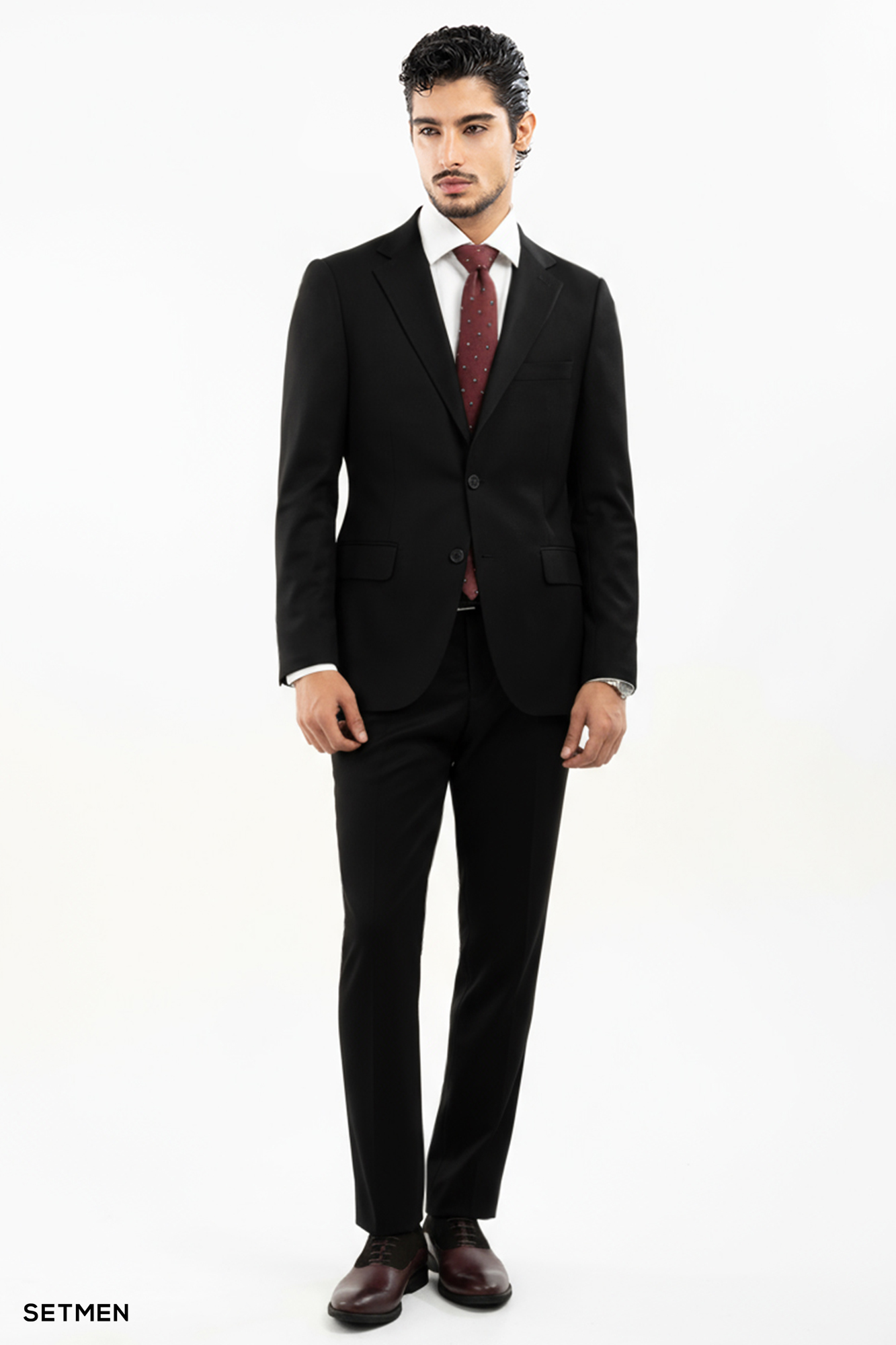 کت و شلوار مردانه دو تکه دو دکمه کلاسیک