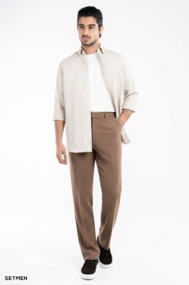 پیراهن مردانه جیب دار کج راه