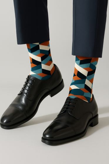 جوراب مردانه طرح دار جوراب مردانه طرح دار