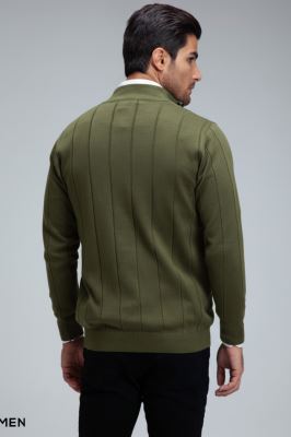 بافت مردانه نیم زیپ دیپلمات