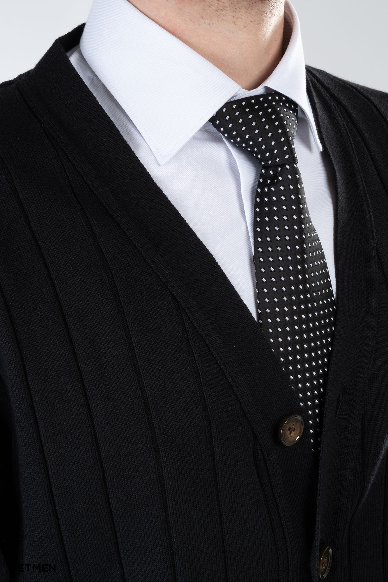 بافت مردانه دکمه دار