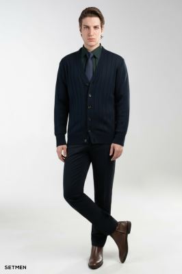 بافت مردانه دکمه دار