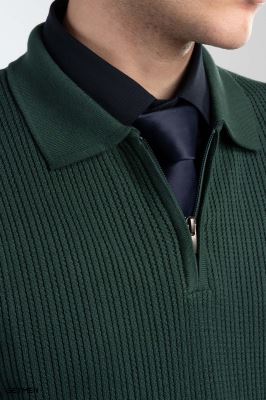 بافت مردانه نیم زیپ