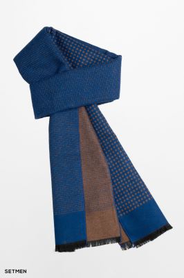 شال گردن مردانه پشمی