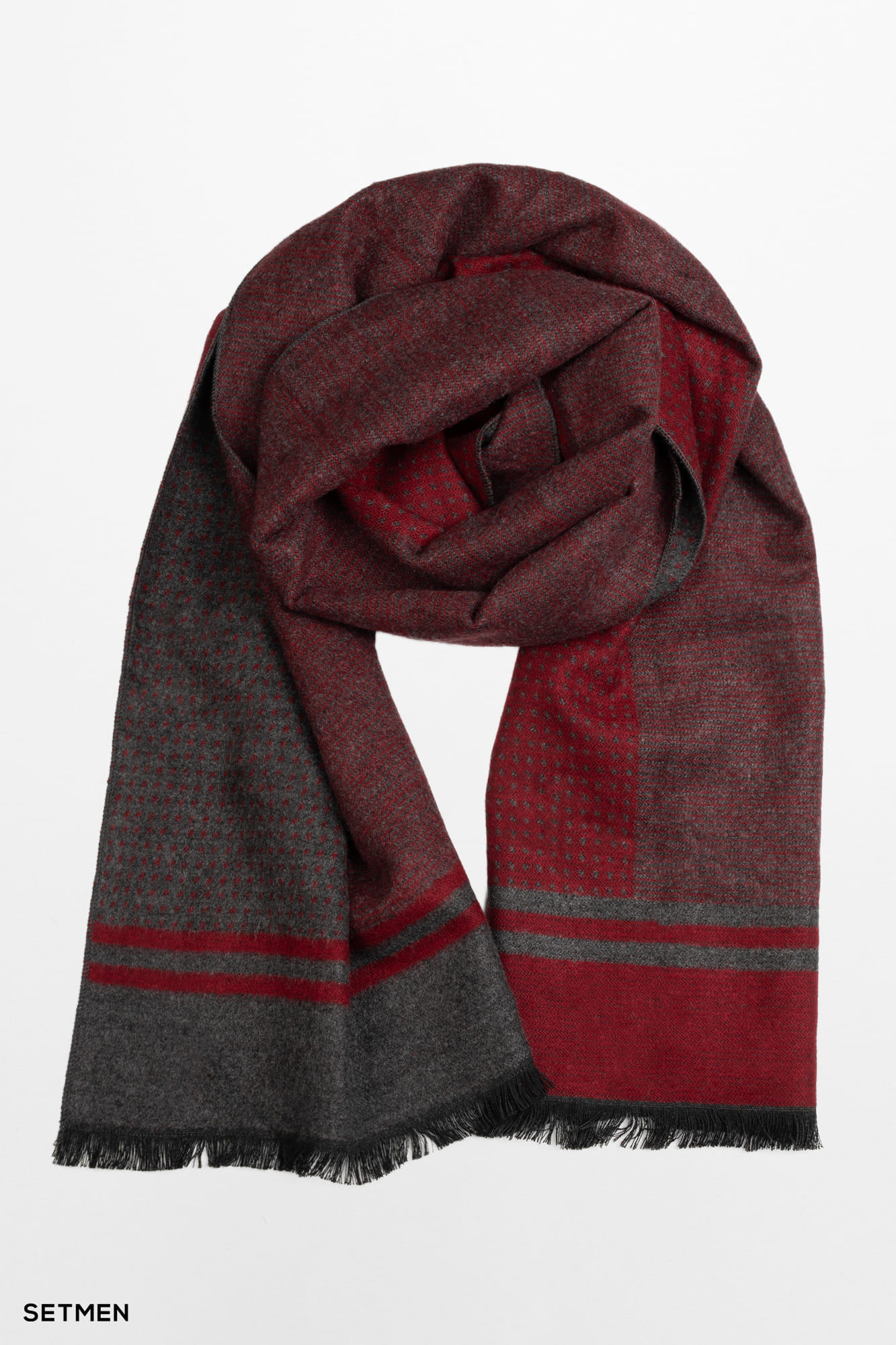 شال گردن مردانه پشمی