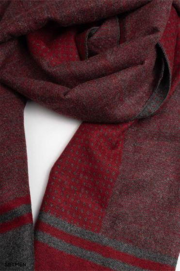 شال گردن مردانه پشمی