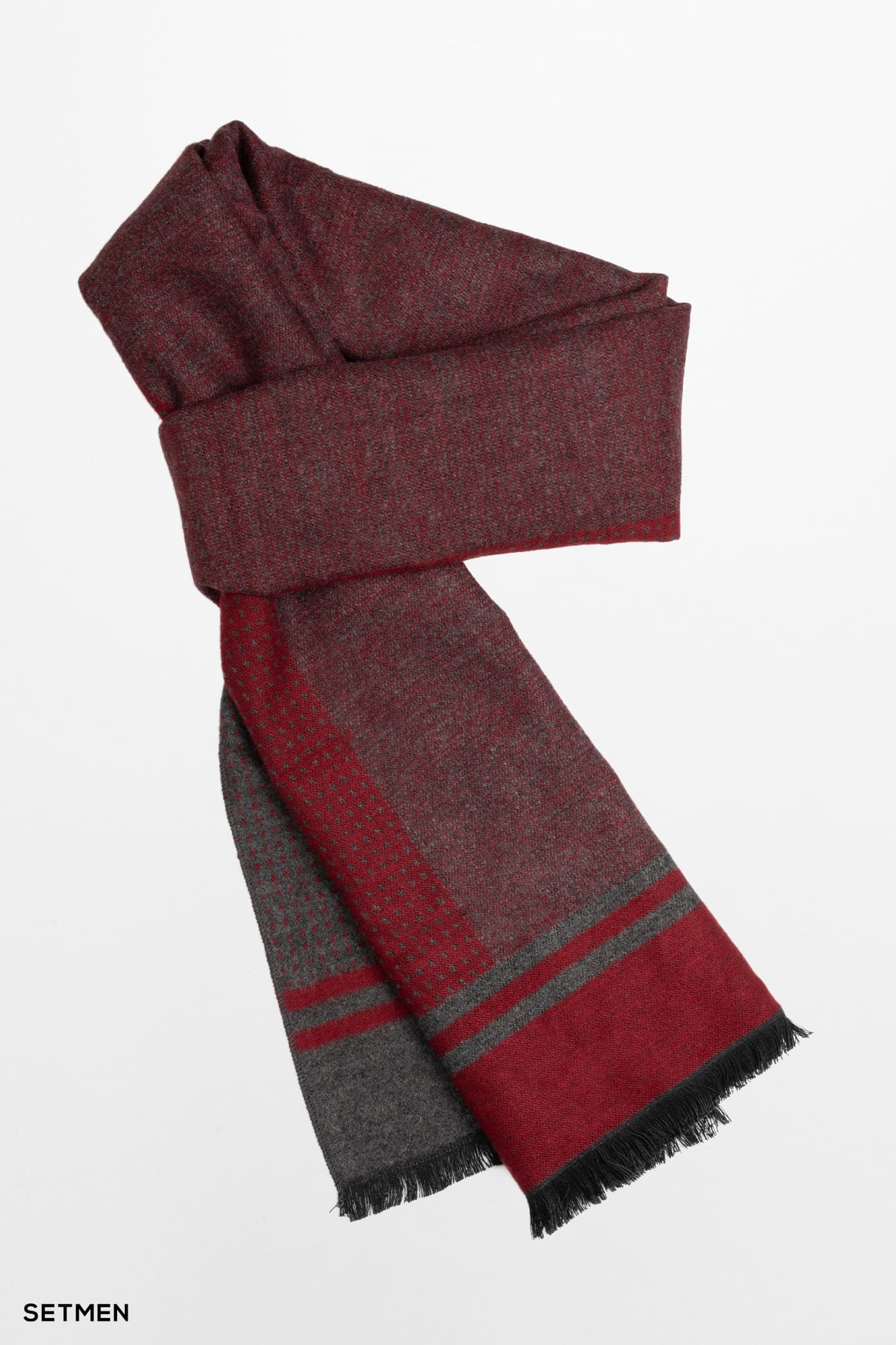 شال گردن مردانه پشمی