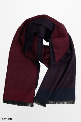 شال گردن مردانه پشمی