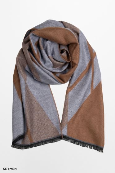 شال گردن مردانه پشمی