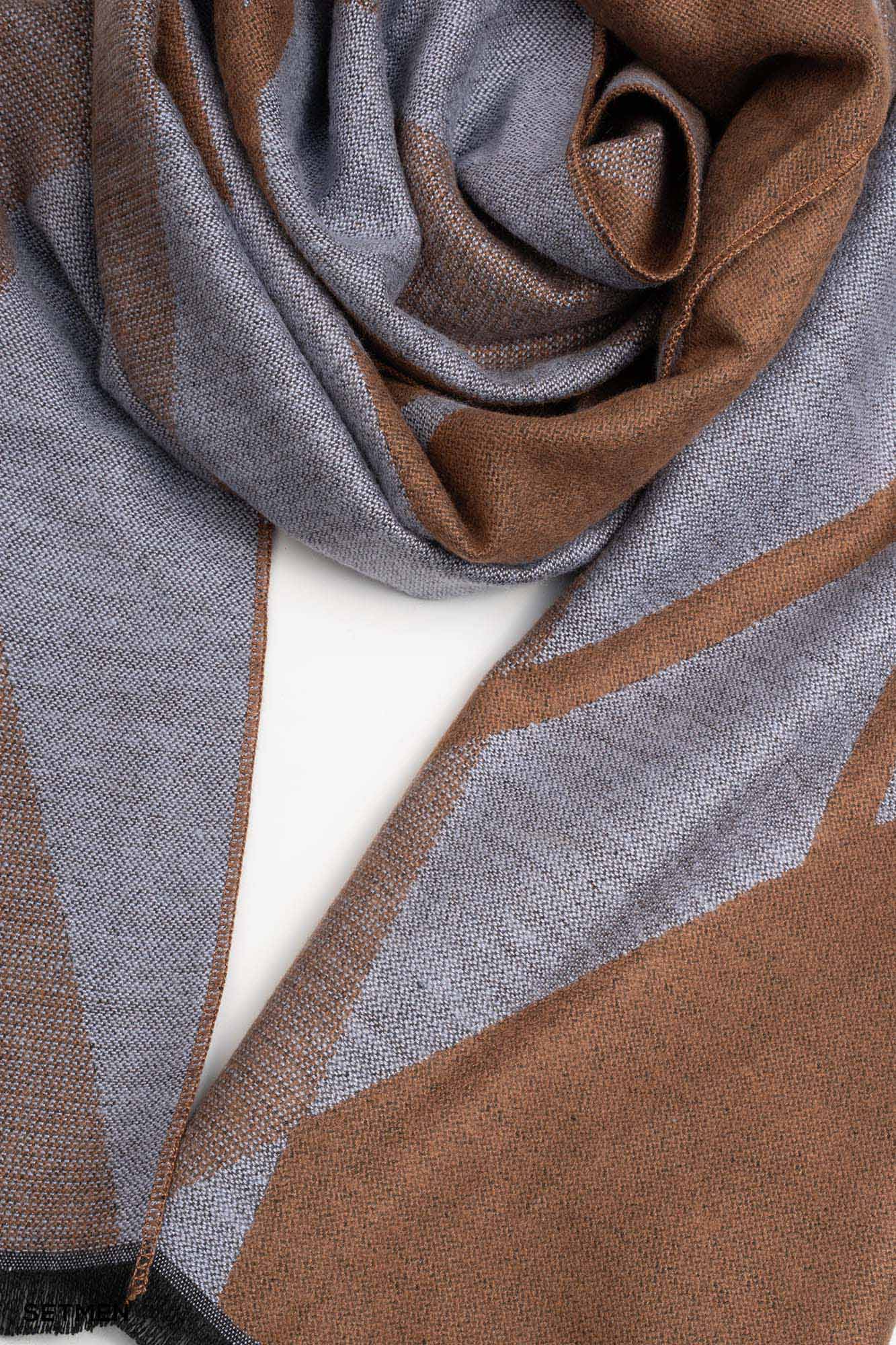 شال گردن مردانه پشمی