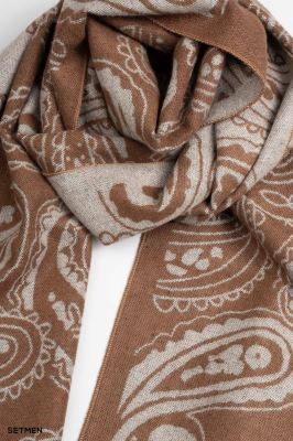 شال گردن مردانه پشمی