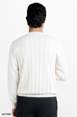 بافت مردانه یقه گرد کلاسیک