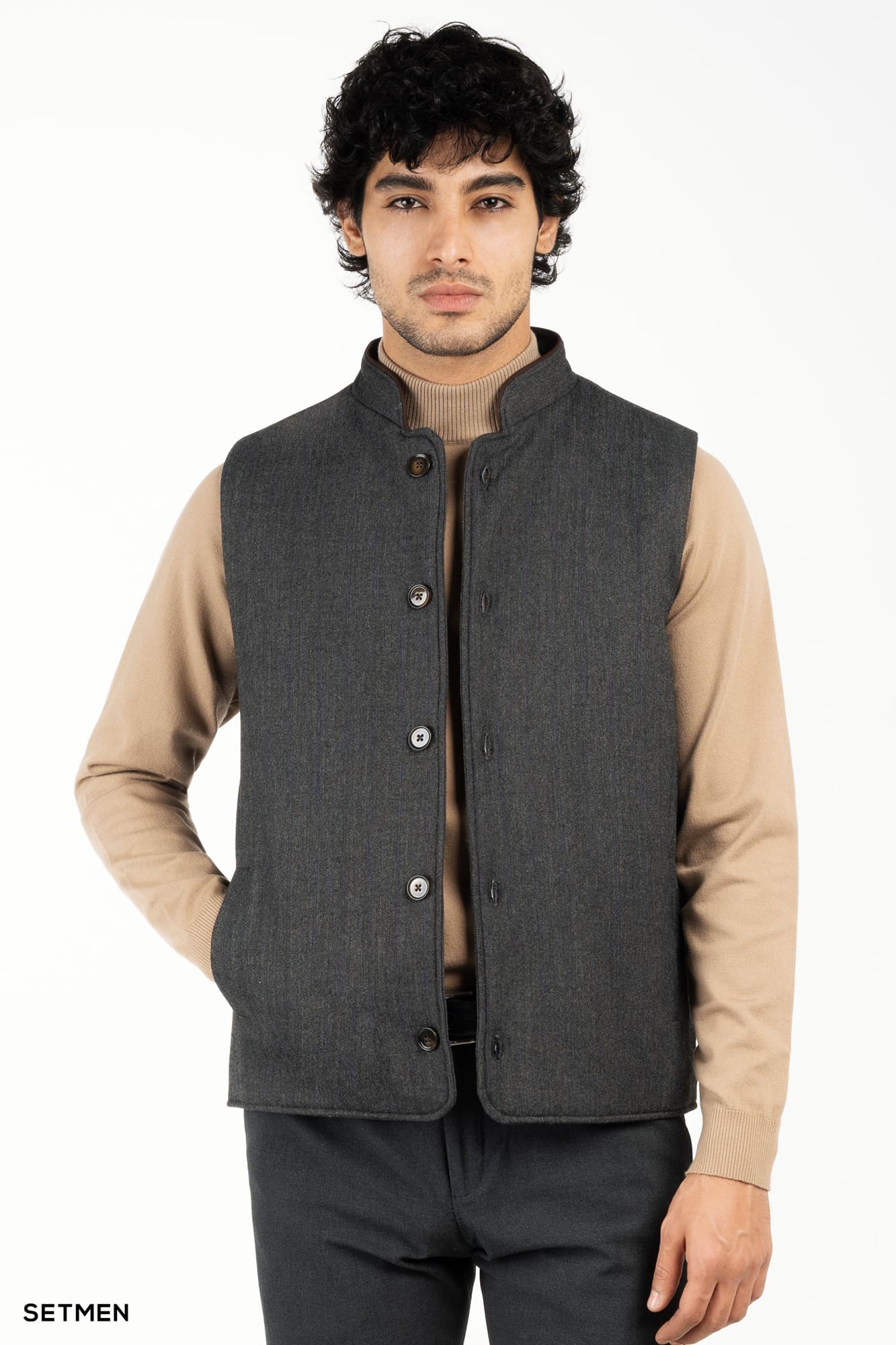 ژیله مردانه دکمه دار