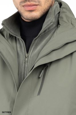 کاپشن مردانه دوپوش