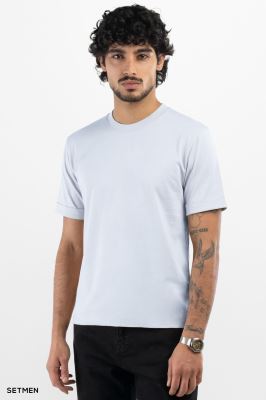 تیشرت یقه گرد آستین کوتاه