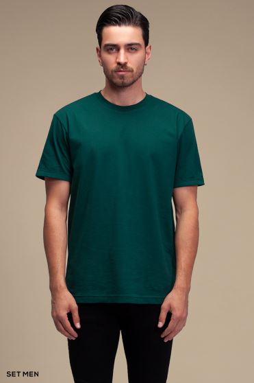 تیشرت یقه گرد آستین کوتاه